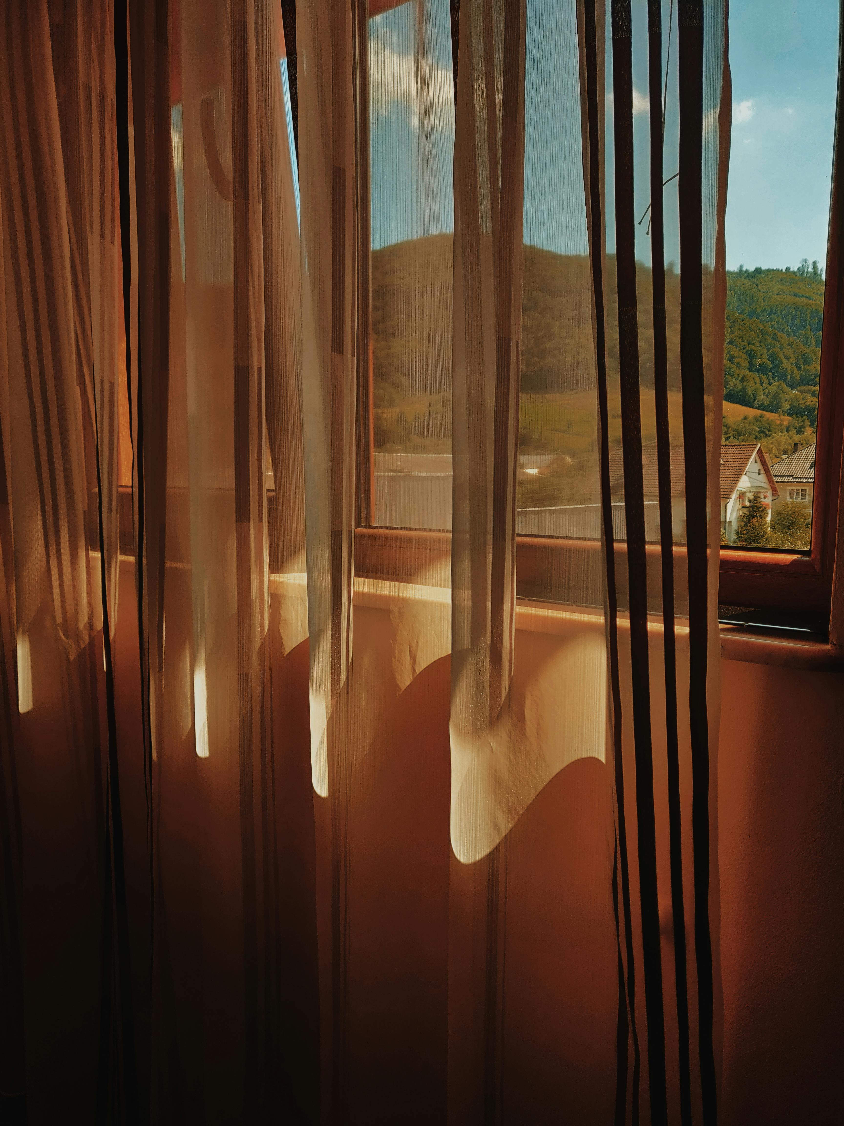 Display of Curtains